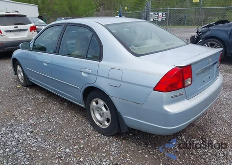 2003 Honda Civic Hybrid from USA, damaged, VIN JHMES96663S023323